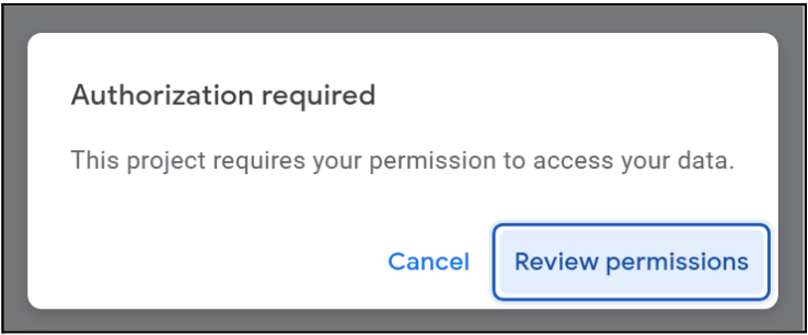 Review Permissions